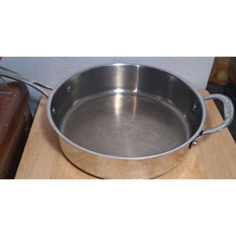 Cuisinart Sauté Skillet 7333-24HG Pan Stainless Steel No Lid